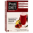 Proti Diet Concentrated Drink Mix, Tropical Fruits Flavor, 7 Pouches