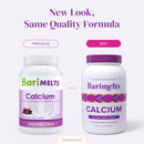 BariMelts Calcium Citrate - 120 Smooth-Dissolving Tablets - Natural Berry Flavor