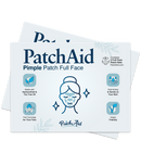 Pimple Patch Full Face – 15 Hydrocolloid Patches for Chin, Cheeks, Nose and Forehead