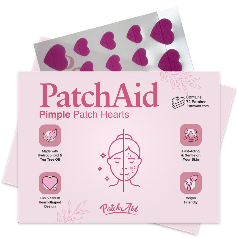 Pimple Patch Hearts by PatchAid