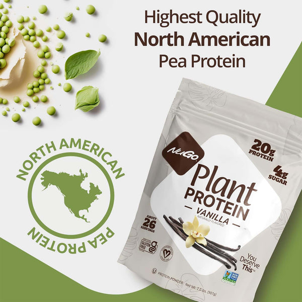 NuGo Plant Protein Powder, 2lb.