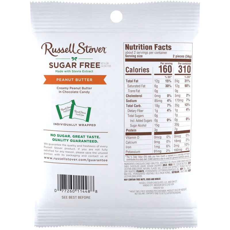 Russell Stover Sugar Free Peg Bag Candy