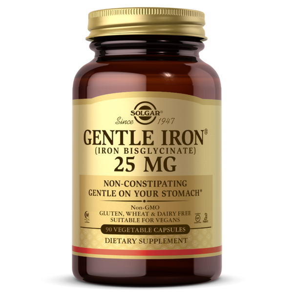 Solgar® Gentle Iron® 25mg - Iron Bisglycinate