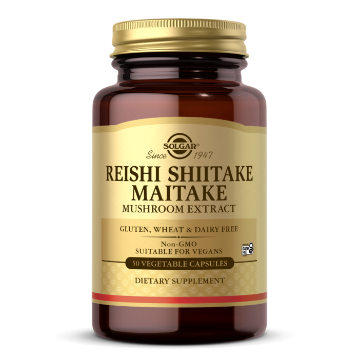 Solgar® Reishi Shiitake Maitake Mushroom Extract