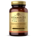 Solgar® Vitamin D3 (Cholecalciferol) 55mcg (2200 iu) Vegetable Capsules