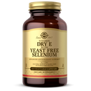 Solgar® Dry Vitamin E with Yeast-Free Selenium Vegetable Capsules