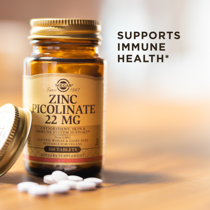 Solgar®’s Zinc Picolinate 22mg