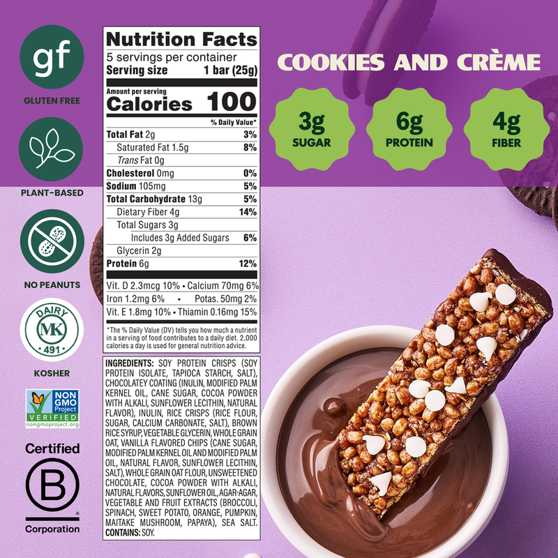 SimplyProtein Dipped Snack Bars, 5 bar box