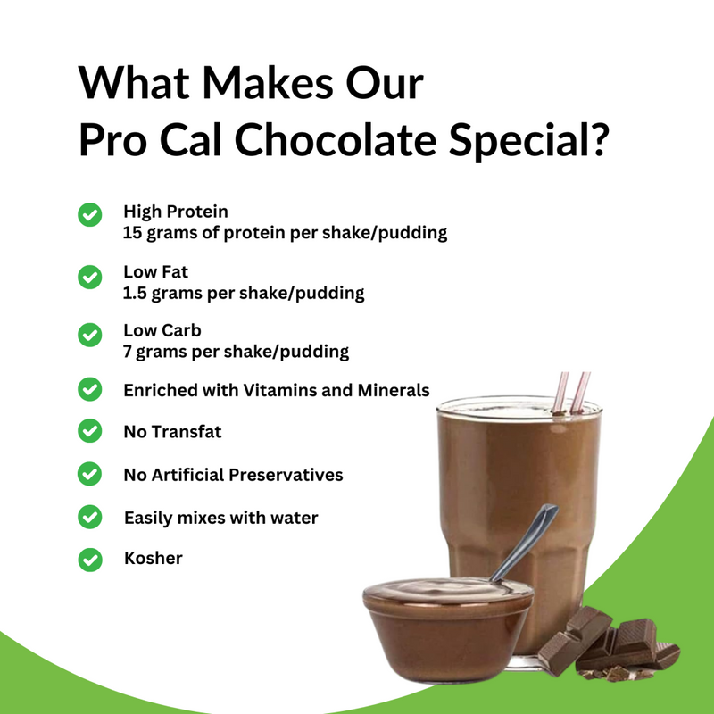 R-Kane Nutritionals Pro-Cal High Protein Shake or Pudding - Chocolate