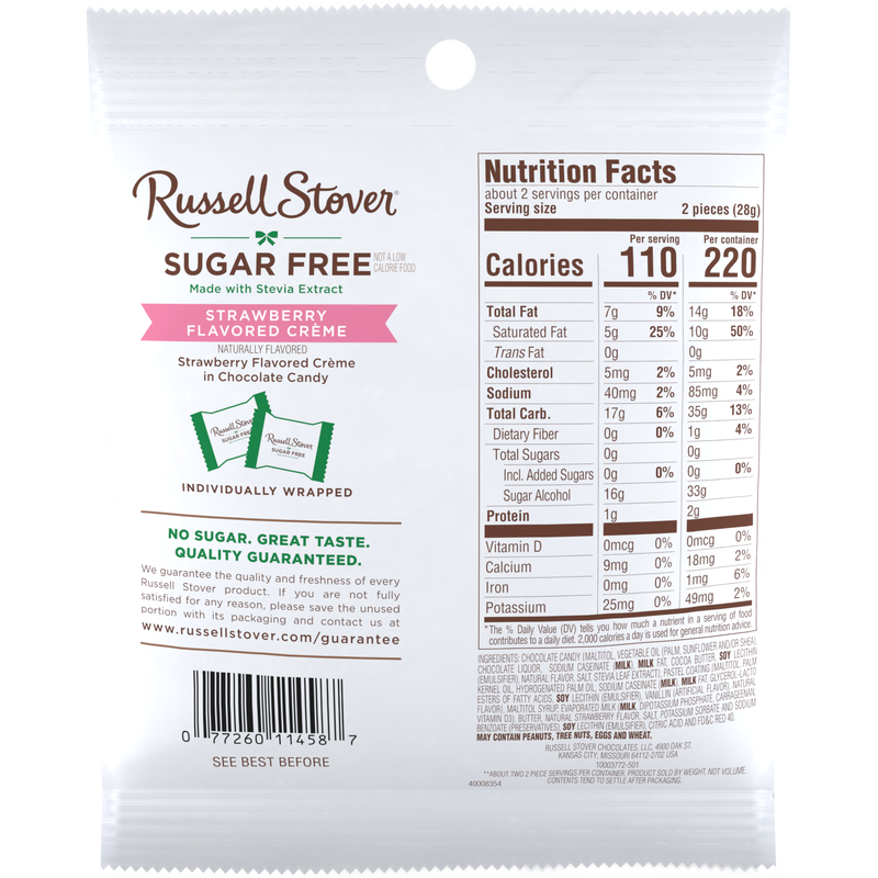 Russell Stover Sugar Free Peg Bag Candy