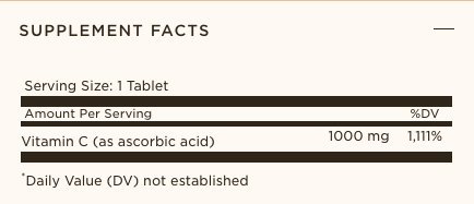 Solgar® Vitamin C 1000mg - 90 Tablets