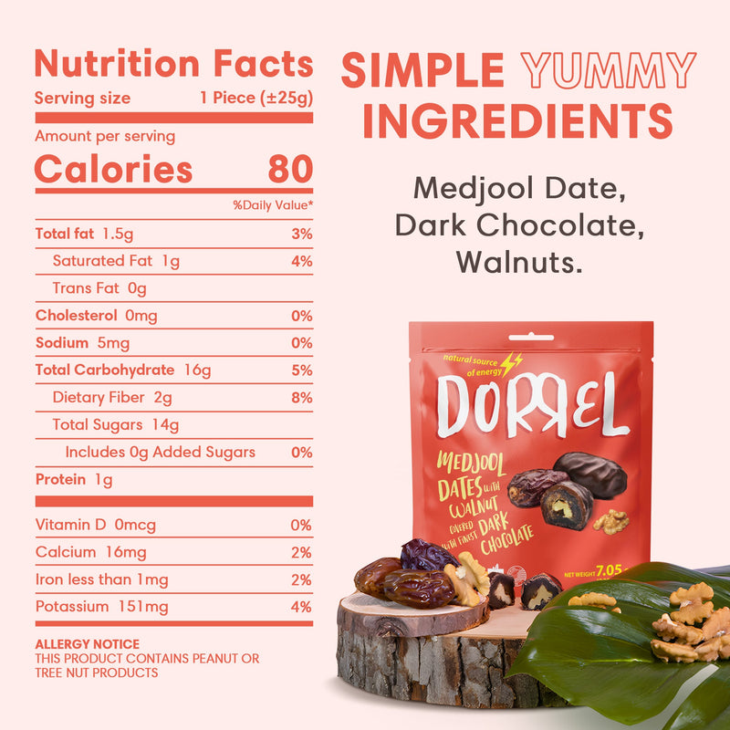 Dorrel Sweets Guilt Free Chocolate Covered Snacks