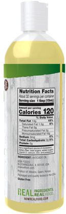 NOW Avocado Oil for Cooking 16 fl oz.