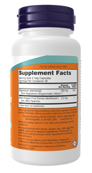 NOW Magnesium Glycinate with BioPerine, 60 Capsules