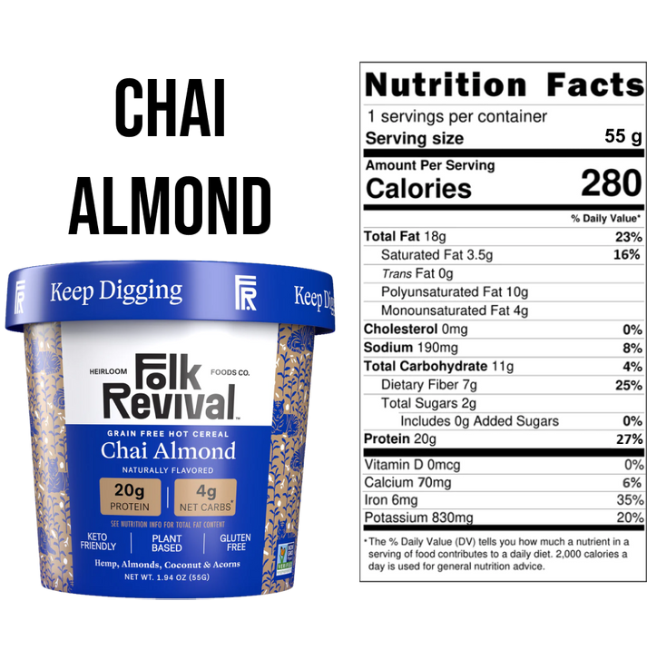 Folk Revival Grain Free Hot Cereal