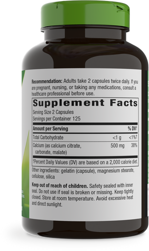 Nature's Way Calcium Citrate 250 capsules