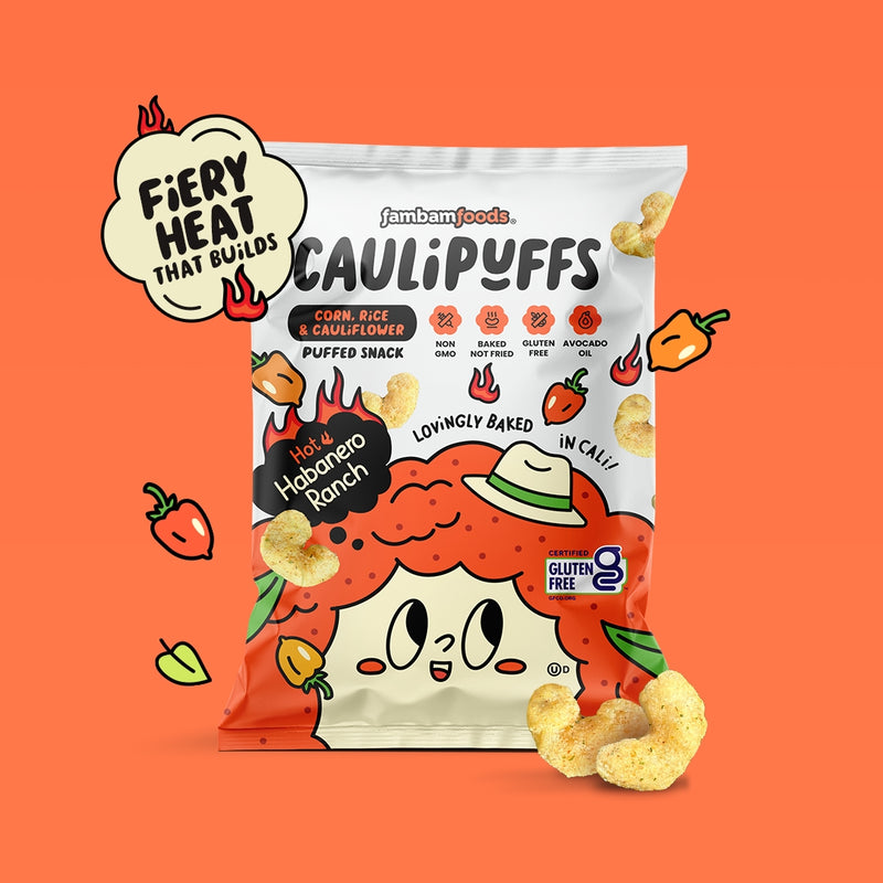 CauliPuffs Gluten Free Cauliflower Puffed Snacks