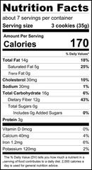 ChocZero Jolies Dark Chocolate Cookies, 8 oz