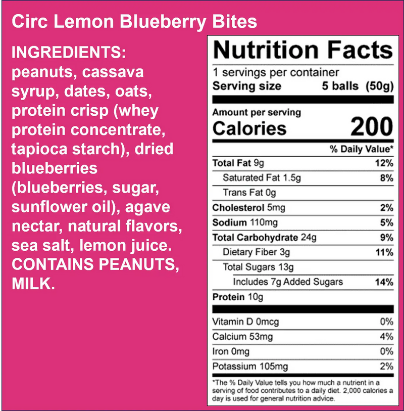 CirC Protein Energy Bites