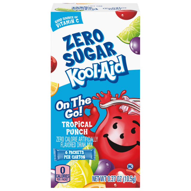 Kool Aid Zero Sugar On-the-Go Drink Mix