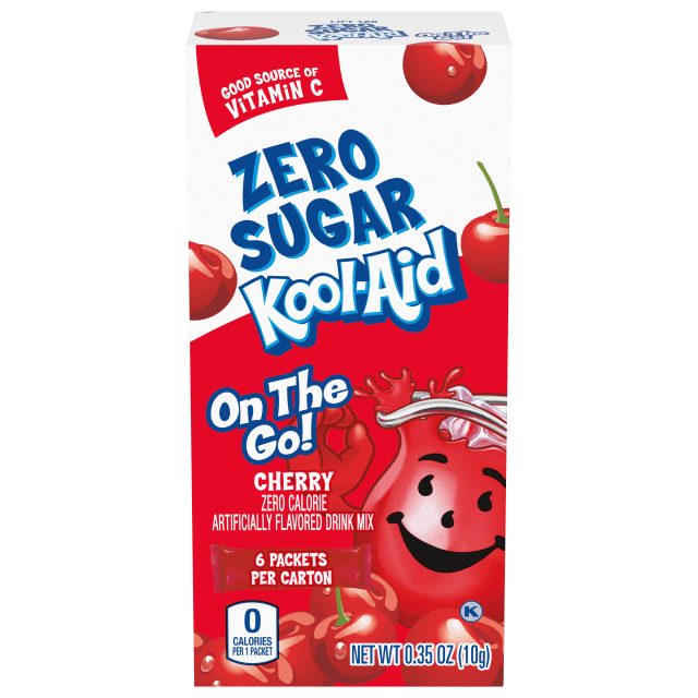 Kool Aid Zero Sugar On-the-Go Drink Mix