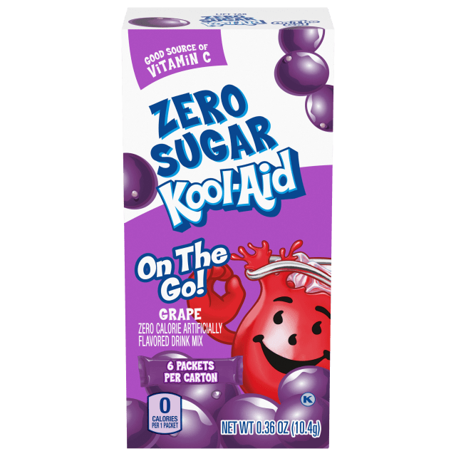 Kool Aid Zero Sugar On-the-Go Drink Mix