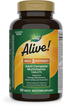 Nature's Way Alive! Max 3 Potency Multivitamin