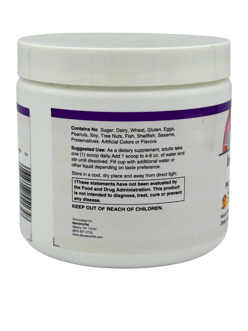 ImmunoLYTE Fizz by BariatricPal with 1200mg Vitamin C Plus D3, Zinc & Elderberry - Immune Support & Electrolyte Recovery!