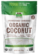 NOW Coconut, Unsweetened Shredded