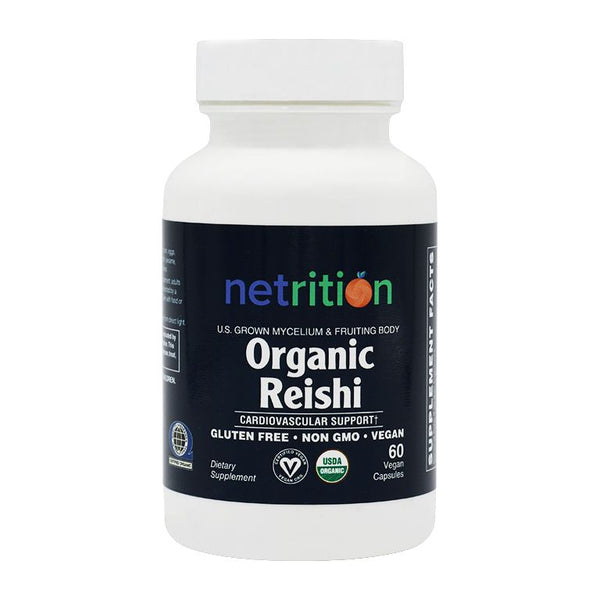 Reishi Mushroom Capsule by Netrition - The Natural Key to Lifelong Wellness