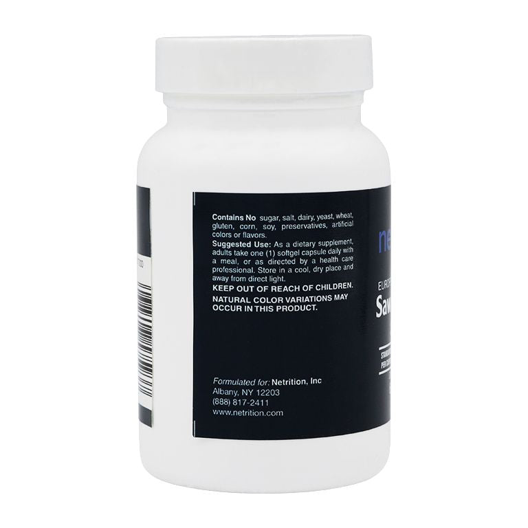 Saw Palmetto 320mg Softgel by Netrition