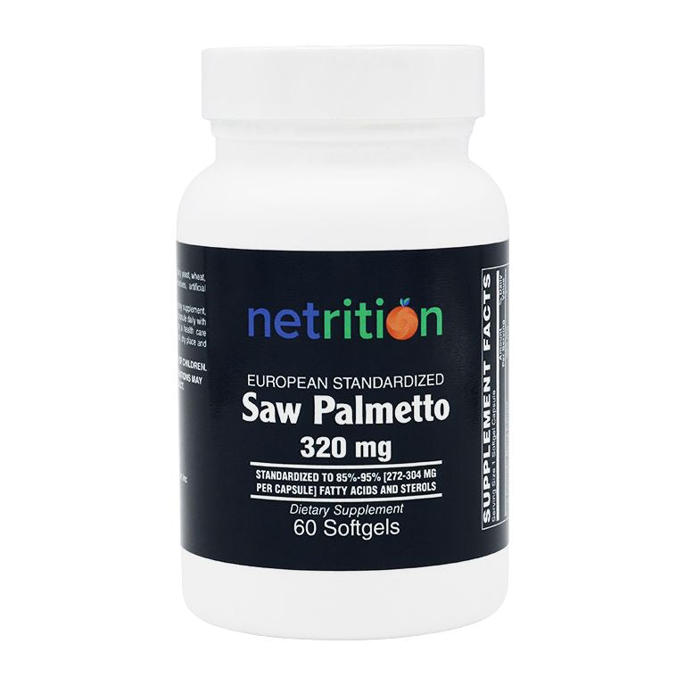 Saw Palmetto 320mg Softgel by Netrition