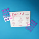 Pimple Patch Hearts – 72 Hydrocolloid Patches in 2 Heart Sizes with Tea Tree Oil
