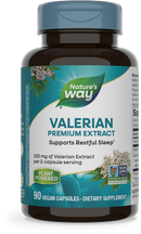 Nature's Way Valerian Extract, Standardized 90 vegan capsules