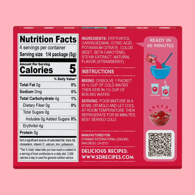 Simply Delish/Simply Desserts Sugar Free Jel Dessert