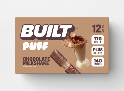 Built Bar Protein Puffs - Chocolate Milkshake