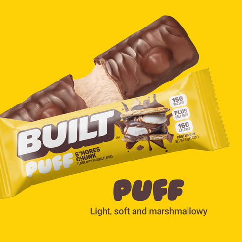 Built Bar Protein Puffs - S'mores Chunk Puff