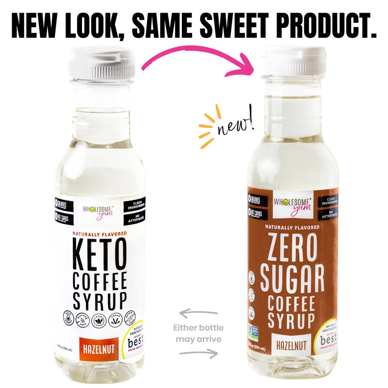 Wholesome Yum Sugar-Free Keto Coffee Syrup - Hazelnut