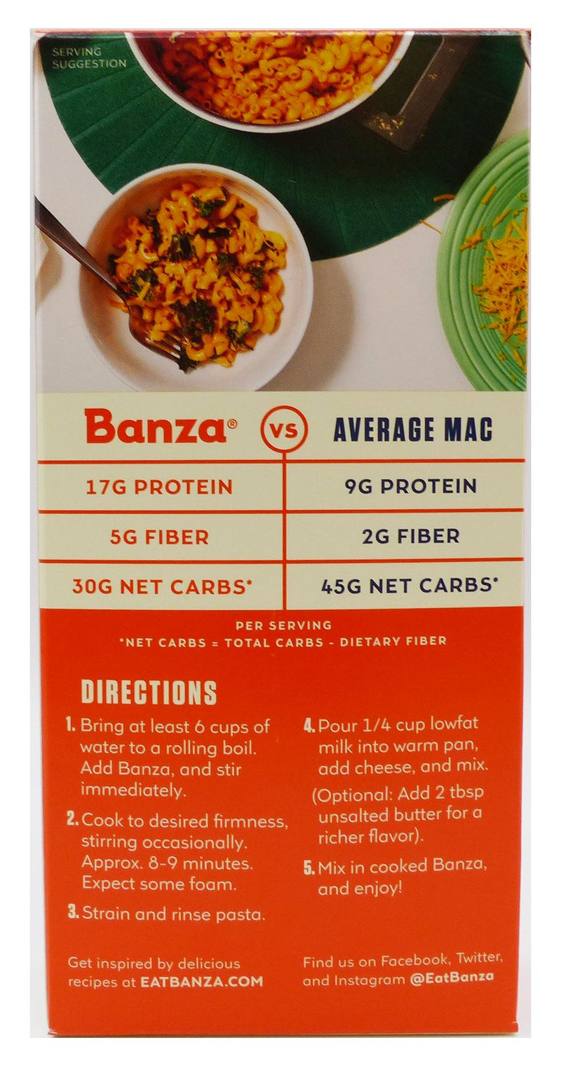 Banza Chickpea Pasta Mac & Cheese