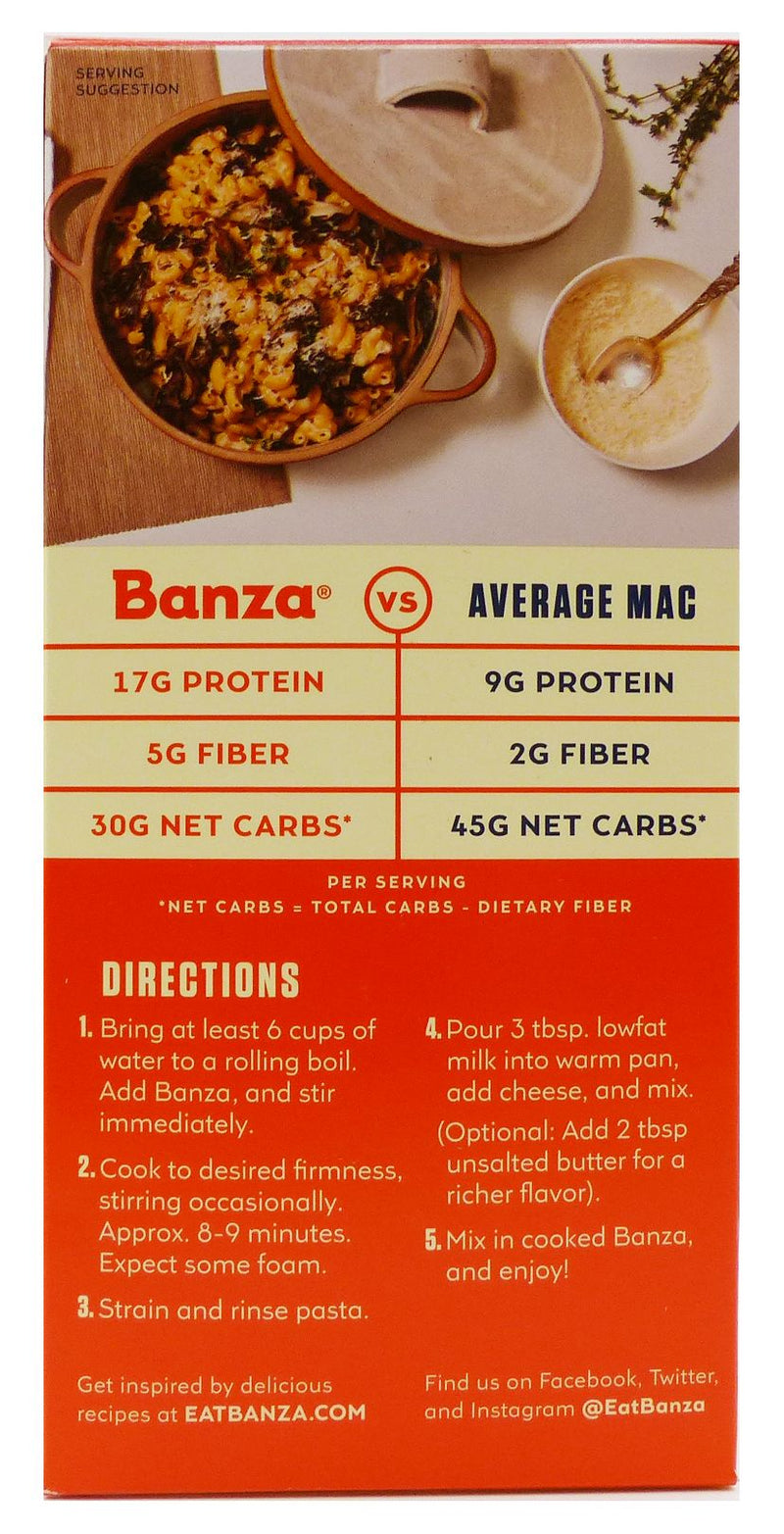 Banza Chickpea Pasta Mac & Cheese