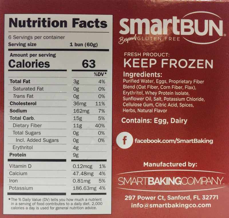 Smart Baking Company SmartBun