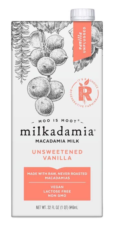 Milkadamia Unsweetened Macadamia Milk