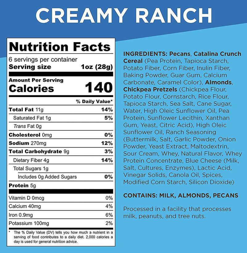 Catalina Crunch Keto Friendly Crunch Mix