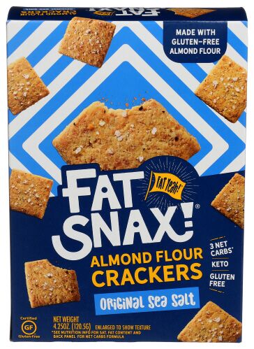 Fat Snax Almond Flour Crackers