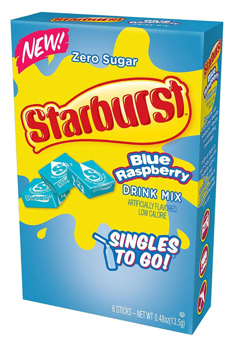 Starburst Zero Sugar Singles-to-Go