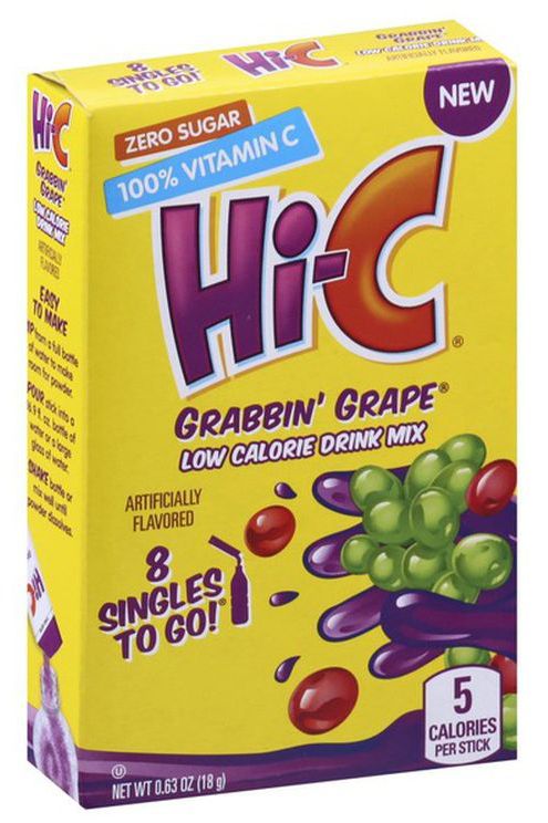 Hi-C Zero Sugar Singles-to-Go