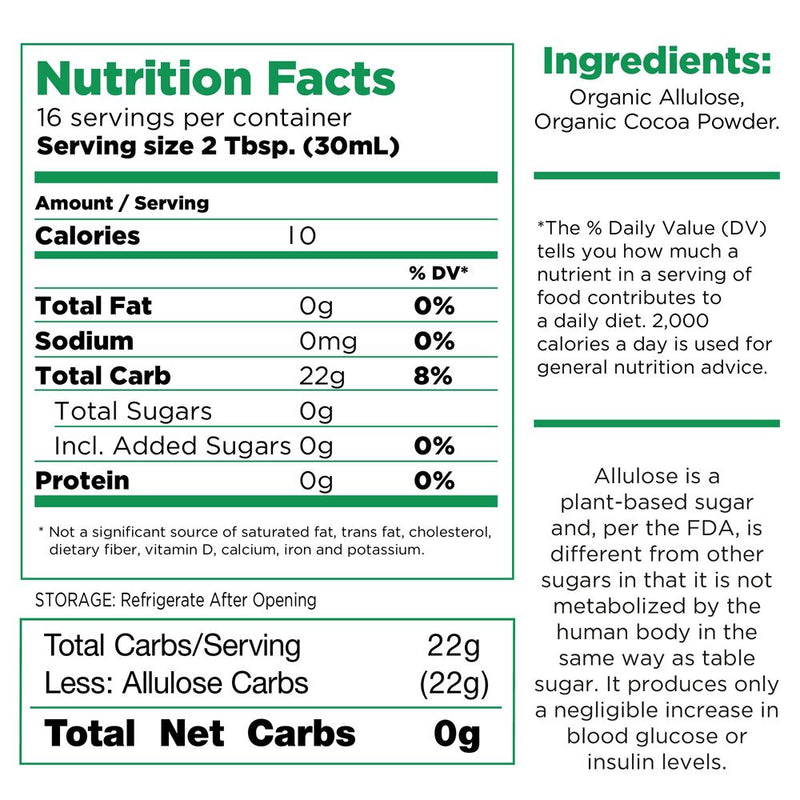 RxSugar Organic Syrup (16 oz)