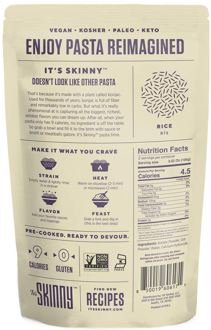 It's Skinny Konjac Pasta (9.52oz)