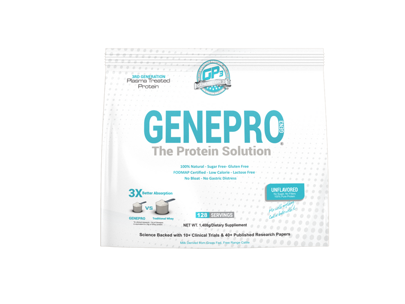 GENEPRO Gen3 UNFLAVORED PROTEIN without Immunolin