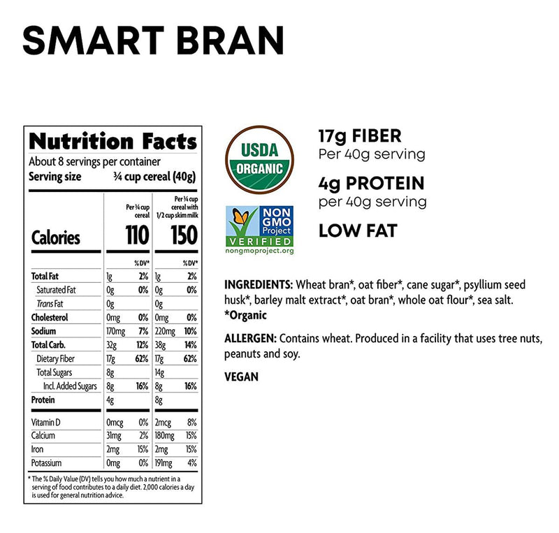 Nature's Path Organic Smart Bran Cereal 10.6 oz 